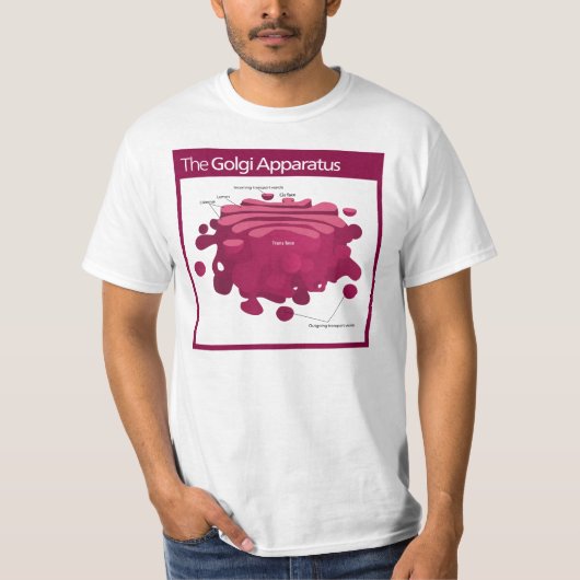 Das Golgi ApparatGolgi Komplex Diagramm T-Shirt (Vorderseite)
