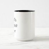 Das Goodest der Welt Verfasser Tasse (Zentrum)
