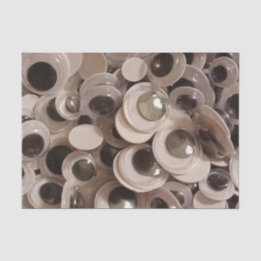 Das Googley-Augen-Taschentuchpapier Seidenpapier
