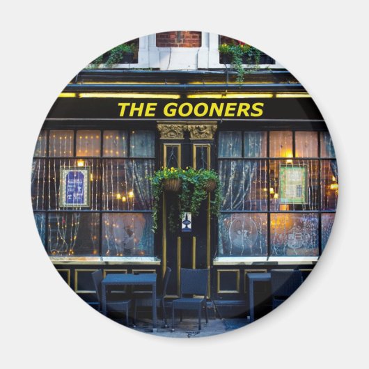 Das Gooners Pub Magnet (Vorne)