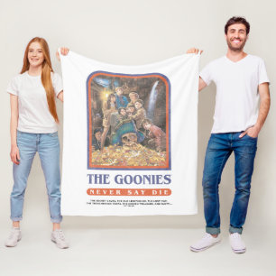 Das Goonies Treasure Anniversary Poster Fleecedecke