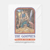 Das Goonies Treasure Anniversary Poster Fleecedecke (Vorderseite)