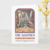 Das Goonies Treasure Anniversary Poster Karte (Gelbe Blume)