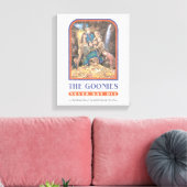 Das Goonies Treasure Anniversary Poster Leinwanddruck (Insitu (Wohnzimmer))