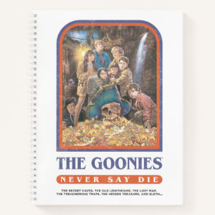Das Goonies Treasure Anniversary Poster Notizblock