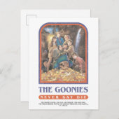 Das Goonies Treasure Anniversary Poster Postkarte (Vorne/Hinten)