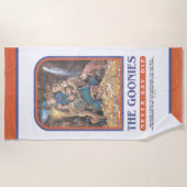 Das Goonies Treasure Anniversary Poster Strandtuch (Vorderseite)