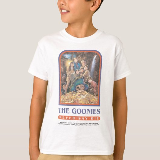Das Goonies Treasure Anniversary Poster T-Shirt (Vorderseite)