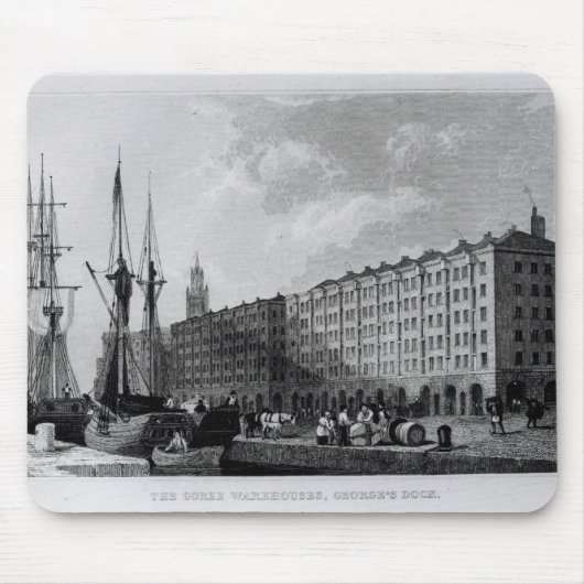 Das Goree Lager, Georges Dock, Liverpool Mousepad (Vorne)