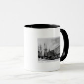 Das Goree Lager, Georges Dock, Liverpool Tasse (VorderseiteRechts)