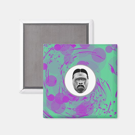 Das Gorilla Magnet (Vorderseite/Rückseite)