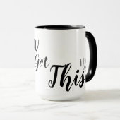 "Das Got du" Energies Tasse (VorderseiteRechts)