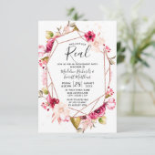 Das Got einfach echte Engagement Party Einladungen (Stehend Vorderseite)