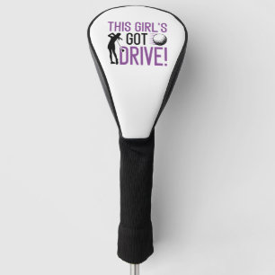 Das Got-Laufwerk dieses Mädchens Golf Headcover