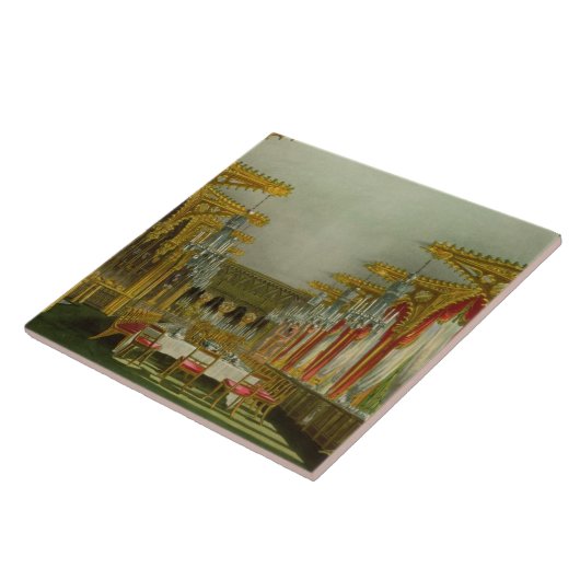 Das gotische Esszimmer an Carlton Haus von Pyne Fliese (Seite)