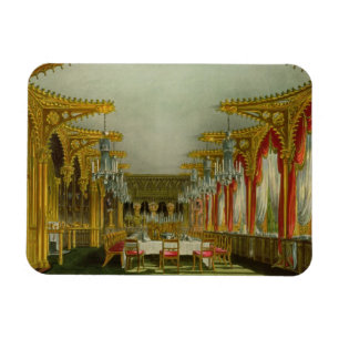 Das gotische Esszimmer an Carlton Haus von Pyne Magnet