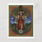 das Göttin hecate (Bild und synbols) 001 t, Postkarte (Vorderseite)