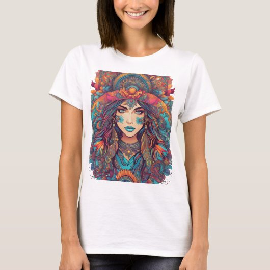 Das Göttlich Weibliche T-Shirt (Vorderseite)