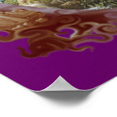 Das göttliche, allattraktive Paar - drucken Poster (Ecke)