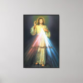 Das göttliche Barmherzigkeit-Leinwand-Devotional I Leinwanddruck (Vorderseite)