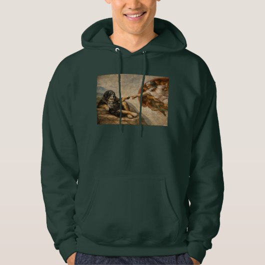 Das Göttliche berühren Hoodie (Vorderseite)