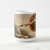 Das Göttliche berühren Kaffeetasse (Mittel)