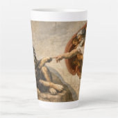 Das Göttliche berühren Milchtasse (Vorderseite)