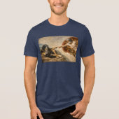 Das Göttliche berühren Tri-Blend Shirt (Vorderseite)