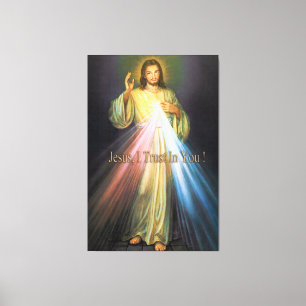 Das göttliche Devotional Bild der Gnaden-40x60 Leinwanddruck
