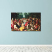 Das Göttliche Fest Leinwanddruck (Insitu (Holzboden))