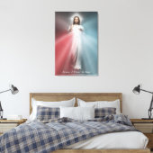 Das göttliche Gnade-Bild 24x36 Wrapped Canvas Leinwanddruck (Insitu (Schlafzimmer))