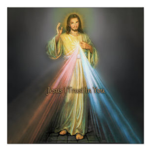 DAS GÖTTLICHE GNADEN-DEVOTIONAL BILD POSTER