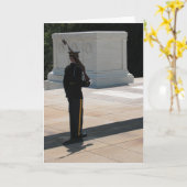 Das Grab der unbekannten Grußkarte Karte (Gelbe Blume)