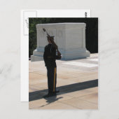 Das Grab der Unbekannten Postkarte (Vorne/Hinten)