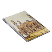 Das Grab des Mughal Kaisers Akbar, von 'Le Lattich Notizblock (Rechte Seite)