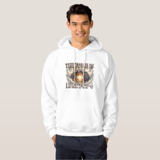 Das Grab ist leer – Auferstehung Bibelvers Design Hoodie