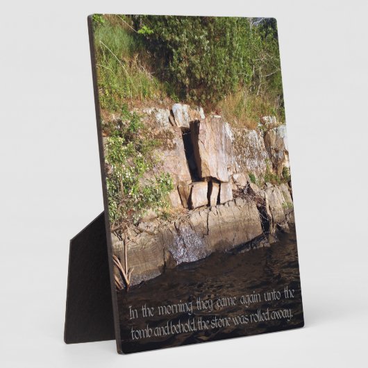 Das Grab Jesu Fotoplatte (Seite)