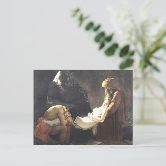 Das Grab von Atala Postkarte (Stehend Vorderseite)