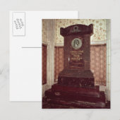 Das Grab von Carl Linnaeus Postkarte (Vorne/Hinten)