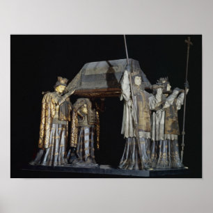 Das Grab von Christoph Kolumbus Poster