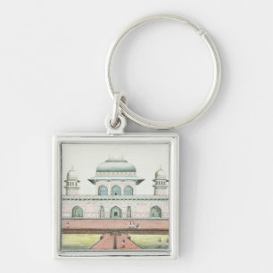 Das Grab von Itimad-Ud-Daula, nahe Agra, c.1830s Schlüsselanhänger