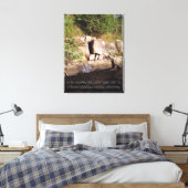 Das Grab von Jesus Canvas drucken Leinwanddruck (Insitu (Schlafzimmer))