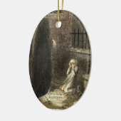 Das Grab von Scrooge. Keramik Ornament (Links)