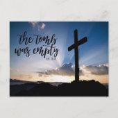 Das Grab war leere Postkarte (Vorderseite)