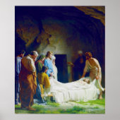 Das Gräben Jesu von Carl Heinrich Bloch 1873 Poster (Vorne)
