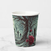 Das Grabmal der stillschweigenden Tasse Pappbecher (Links)