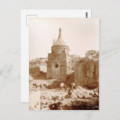 Das Grabmal von Absalom in Jerusalem Postkarte (Vorne/Hinten)