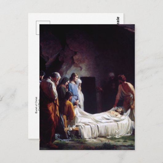 Das Grabmal von Carl Bloch Postcard Postkarte (Vorne/Hinten)