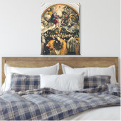 Das Grabmal von Graf Orgaz Leinwanddruck (Insitu (Schlafzimmer))