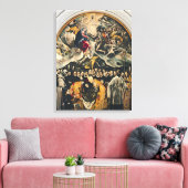 Das Grabmal von Graf Orgaz Leinwanddruck (Insitu (Wohnzimmer))
